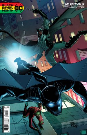 I Am Batman #18 (Cvr C Chriscross Black History Month Card Stock Var)