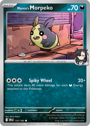 Marnie's Morpeko (137/182) - Destined Rivals