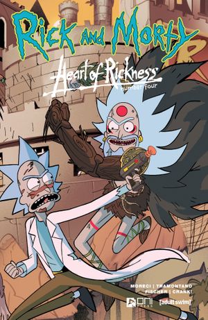 Rick and Morty: Heart of Rickness #4 (Cvr C Inc 1:10 Priscilla Tramontano Var)