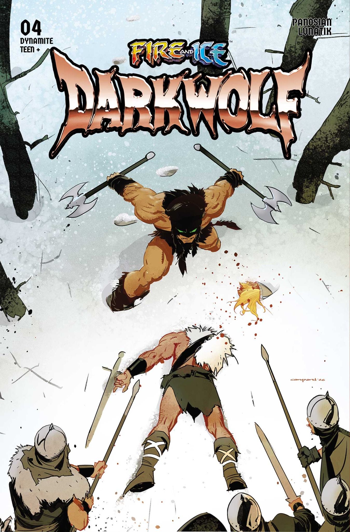 Fire And Ice Darkwolf #4 (Cvr E Cary Nord Variant) Comic