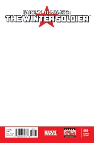 Bucky Barnes Winter Soldier  #1 (Blank Cover)