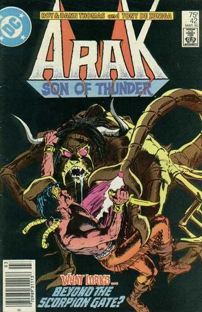 Arak, Son of Thunder #42 Comic