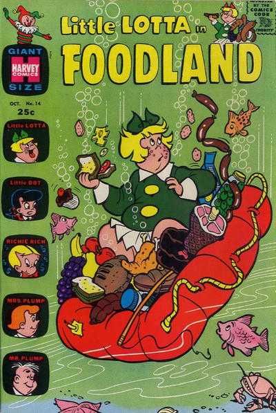 Little Lotta Foodland #14 Comic