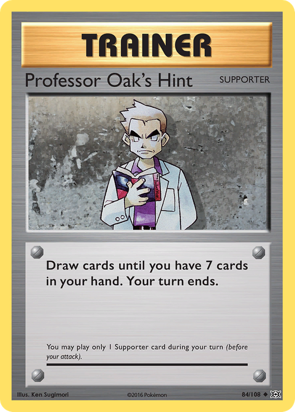 Professor Oak's Hint (84/108) - Evolutions