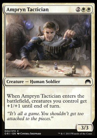 Ampryn Tactician (Magic Origins) Trading Card