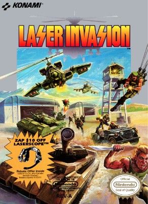 Laser Invasion Video Game