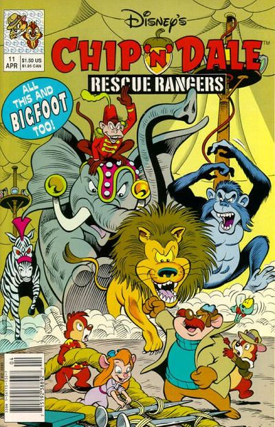 Chip 'N' Dale Rescue Rangers #11 Comic