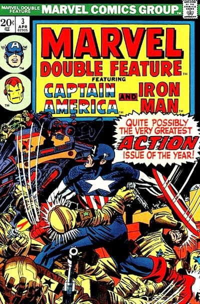 Marvel Double Feature #3 Comic