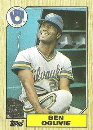Ben Oglivie 1987 Topps #586