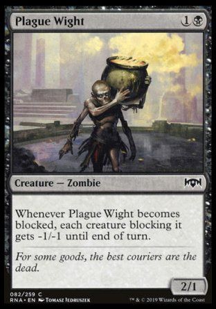 Plague Wight (Ravnica Allegiance) Trading Card