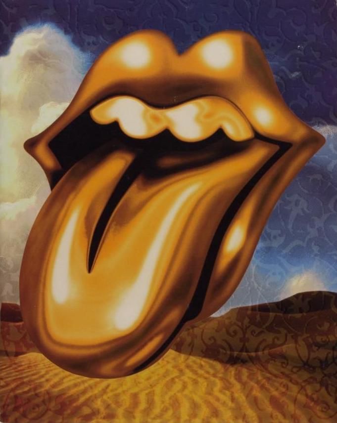 Rolling Stones Bridges to Babylon Program 1997 Concert Poster