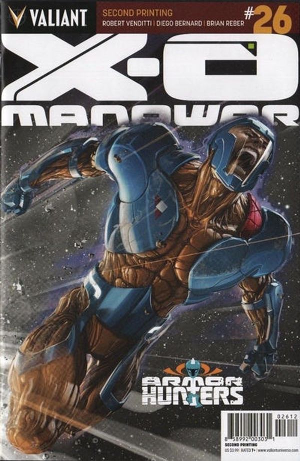 X-O Manowar #26 (2nd Printing)