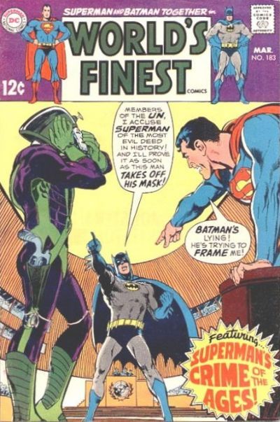 World's Finest Comics #183 Comic