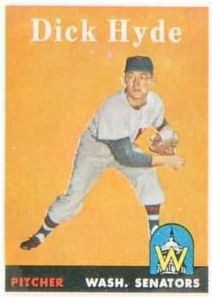 Dick Hyde 1958 Topps #156
