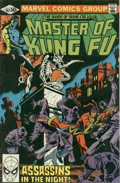 Master of Kung Fu #102 Comic