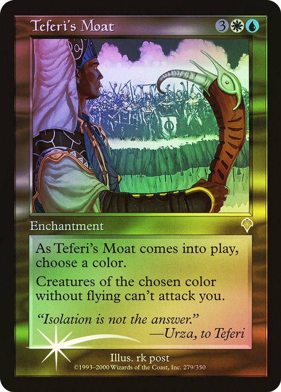 Teferi's Moat (Invasion - Foil) Trading Card