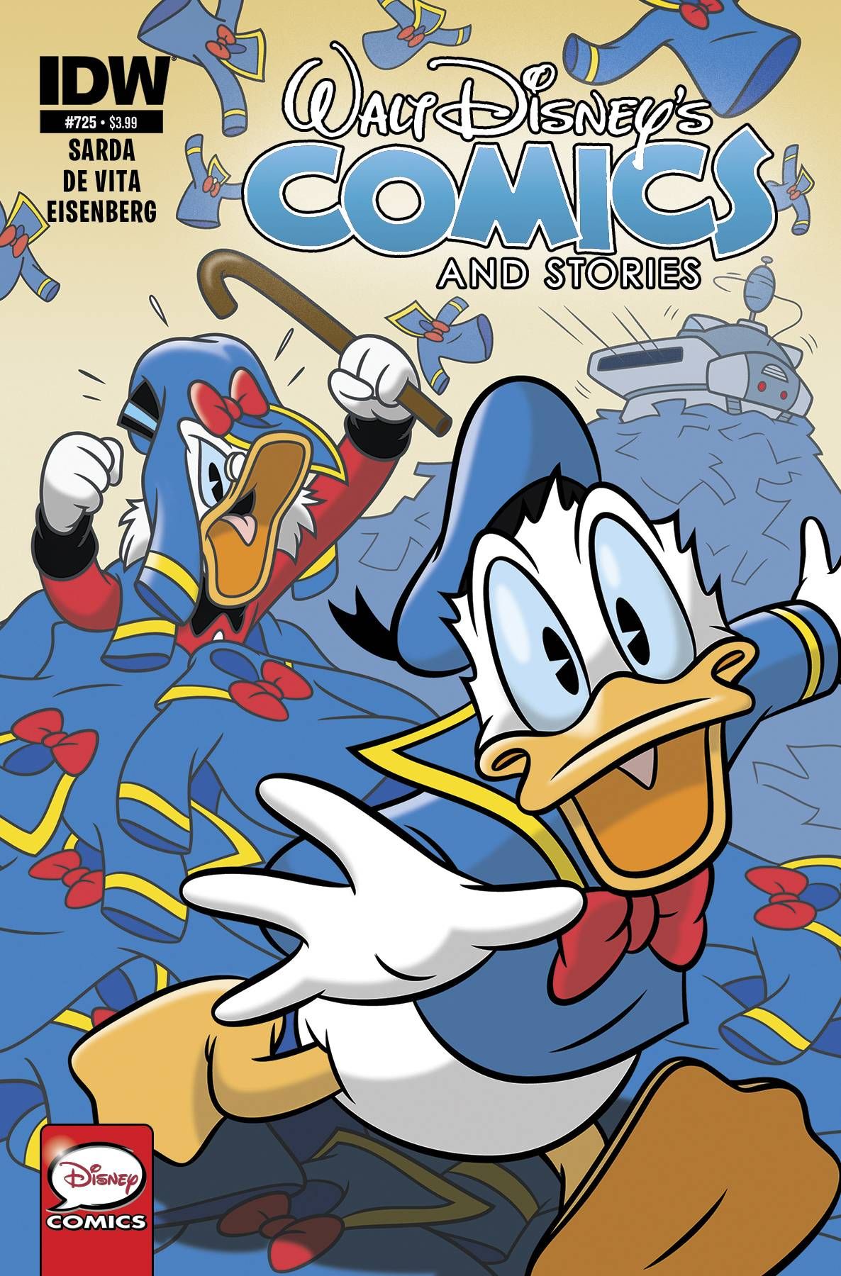 Walt Disney's Comics and Stories #725 Comic