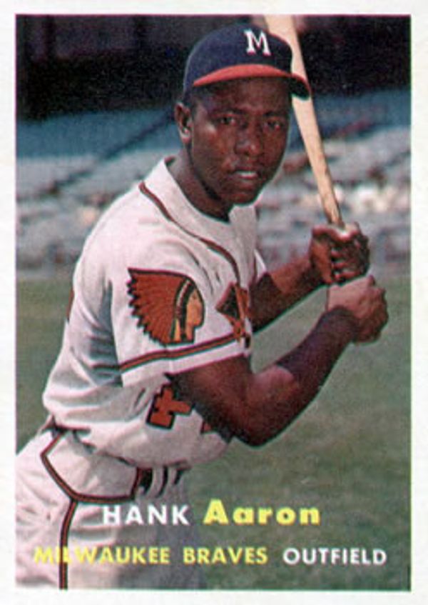 Hank Aaron 1957 Topps #20