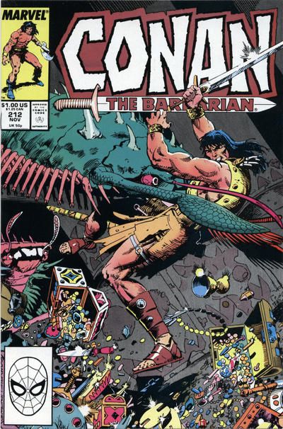 Conan the Barbarian #212 Comic