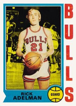 Rick Adelman 1974 Topps #7 Sports Card
