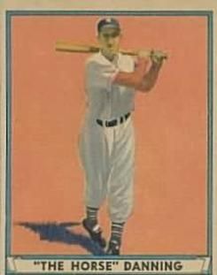 Harry Danning 1941 Play Ball #7 Sports Card