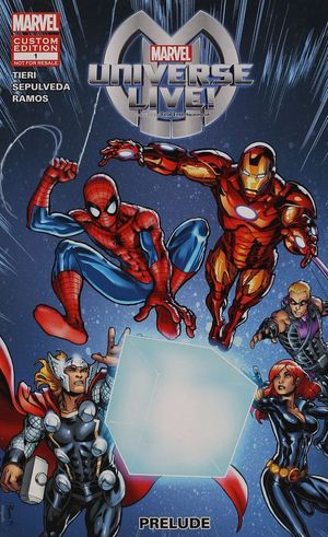 Marvel Universe Live Prelude Custom Edition #1 (Variant Cover B)