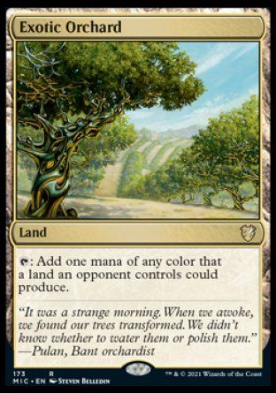 Exotic Orchard (Innistrad Midnight Hunt Commander Decks) Trading Card