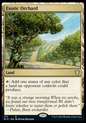 Exotic Orchard (Innistrad Midnight Hunt Commander Decks)