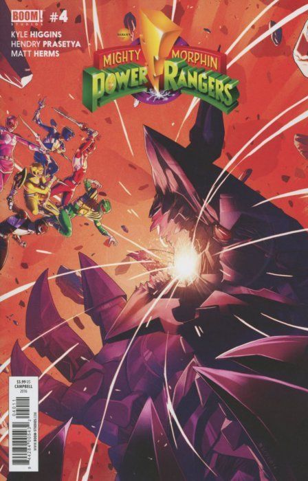Mighty Morphin Power Rangers #4 Comic