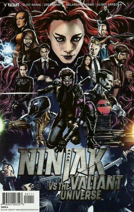 Ninjak vs the Valiant Universe #1 Comic