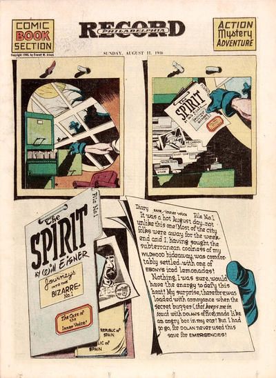 Spirit Section #8/11/1946 Comic