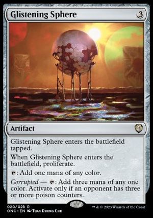 Glistening Sphere (Phyrexia: All Will Be One Commander Decks)