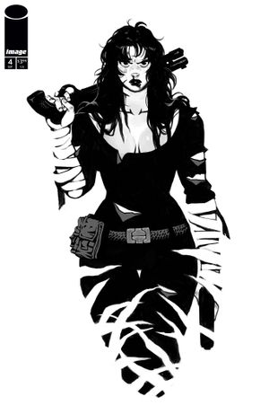 Gehenna: Naked Aggression #4 (Cvr D Inc 1:10 Crom Carpenter B&W Variant)