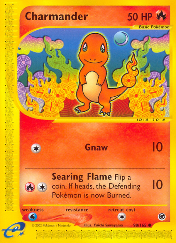 Charmander (98/165) - Expedition Base Set Pokémon Card