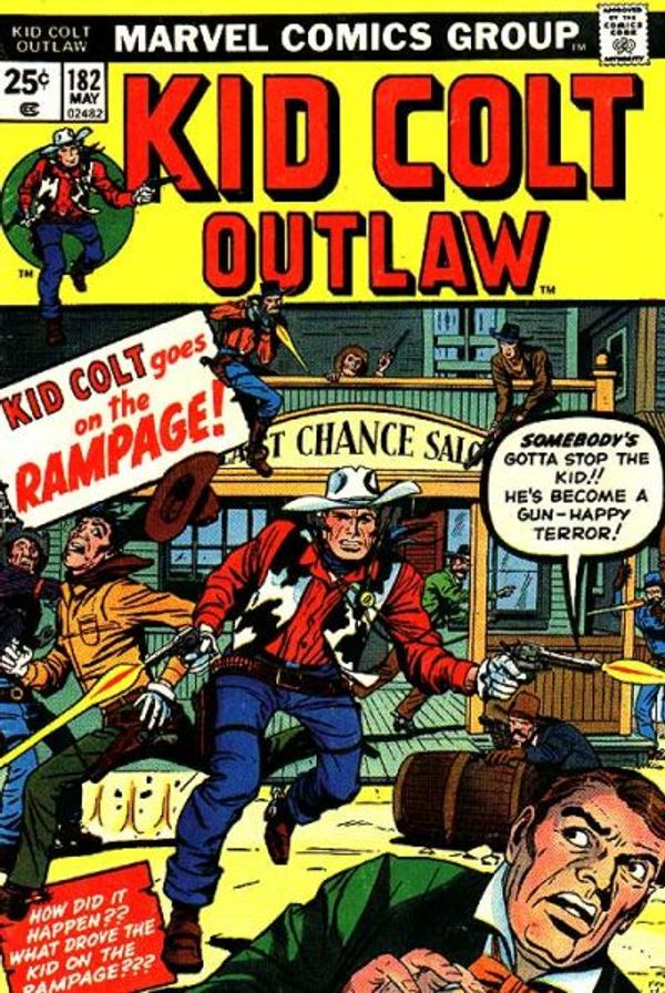 Kid Colt Outlaw #182