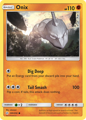 Onix (105/236) - Cosmic Eclipse Value - GoCollect