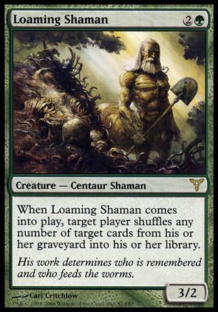 Loaming Shaman (Dissension) Trading Card