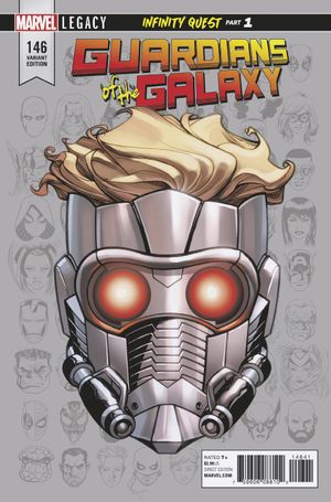 Guardians Of Galaxy #146 (Mckone Legacy Headshot Variant Leg)