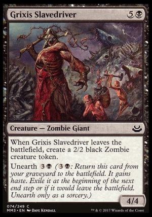 Grixis Slavedriver (Modern Masters 2017)