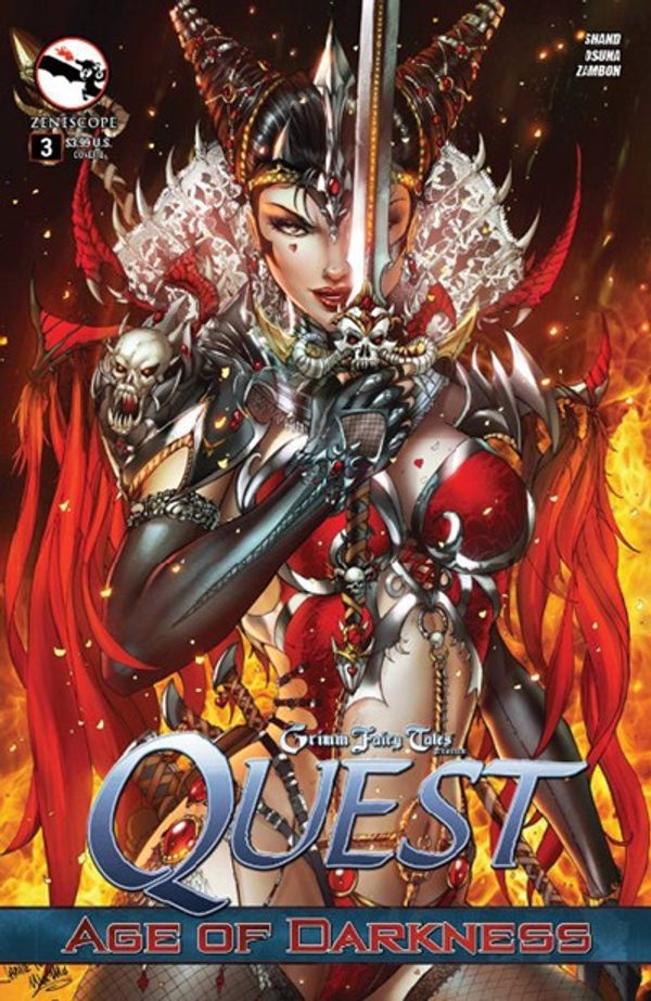 Grimm Fairy Tales presents Quest #3 (B Cover Tyndall (aofd))