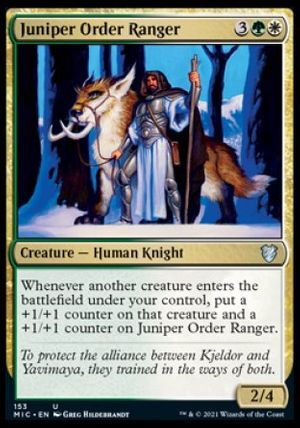 Juniper Order Ranger (Innistrad Midnight Hunt Commander Decks)