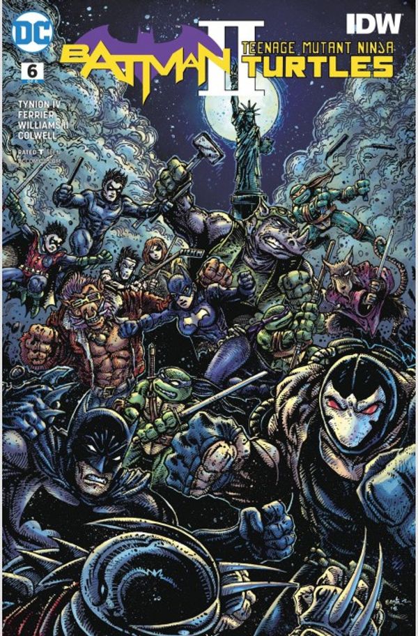 Batman/Teenage Mutant Ninja Turtles II #6 (Variant Cover)