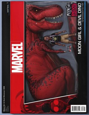 Moon Girl and Devil Dinosaur #8 (Action Figure Variant)