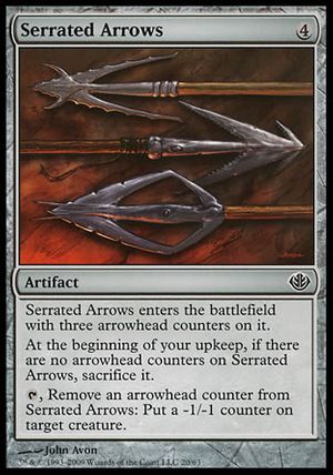 Serrated Arrows (Garruk vs. Liliana)