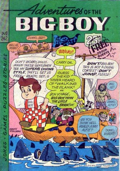 Adventures of Big Boy #242 Comic