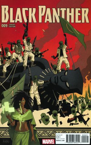 Black Panther #9 (Rivera Connecting E Variant)