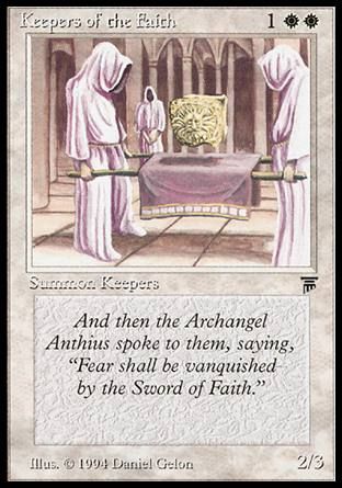 Keepers of the Faith (Legends) Trading Card