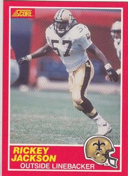 Rickey Jackson 1989 Score #136 Sports Card