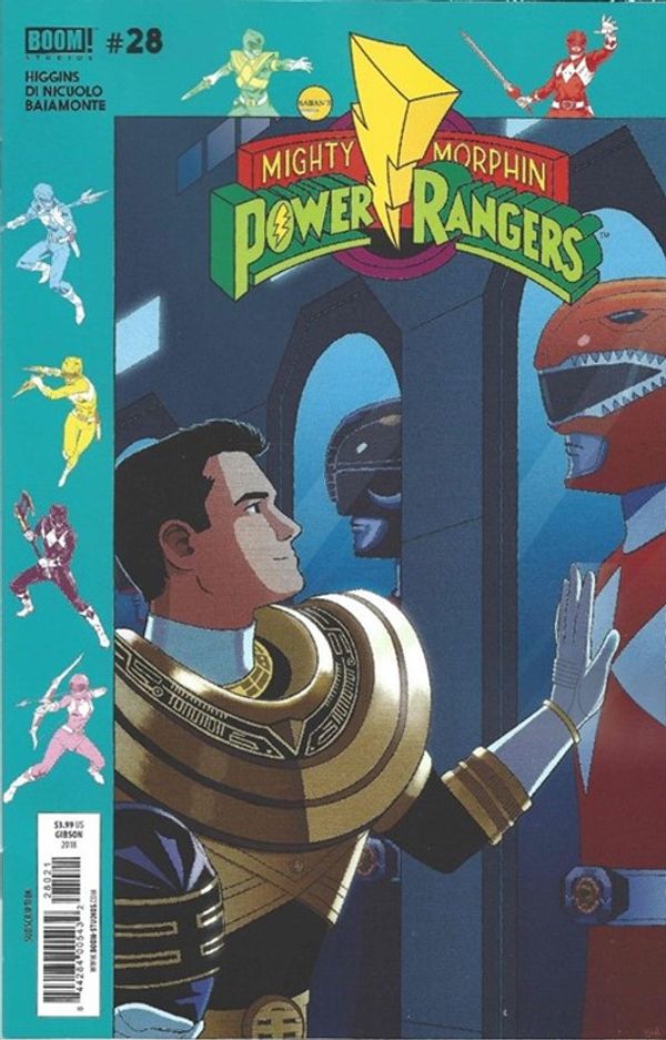 Mighty Morphin Power Rangers #28 (Subscription Gibson Variant Sg)