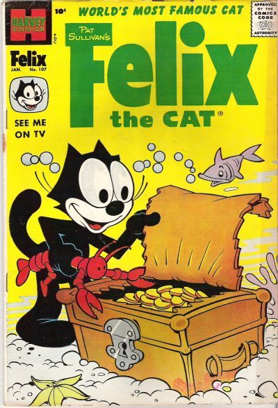 Pat Sullivan's Felix the Cat #107 Comic